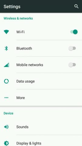 settings, wifi