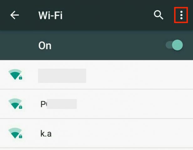 wifi options