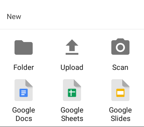 google drive upload files