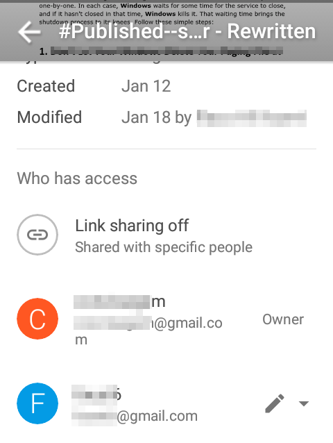 google drive add new people