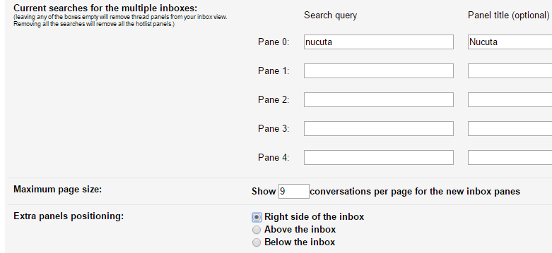 google labs multiple inboxes