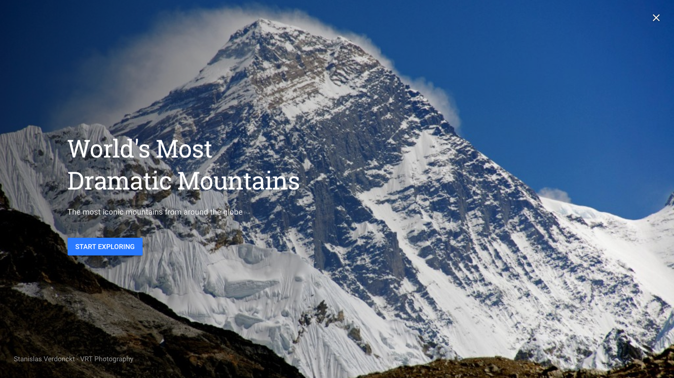 Google Earth Most Dramatic Mountains