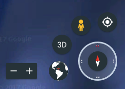 Google Earth Compass