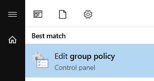 disable windows 10 automatic updating with group policy